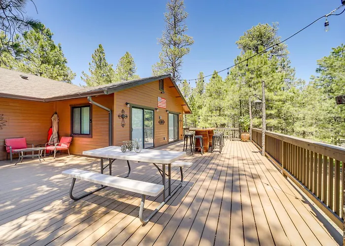 Fire Pit + Trail Access: Spacious * Happy Jack